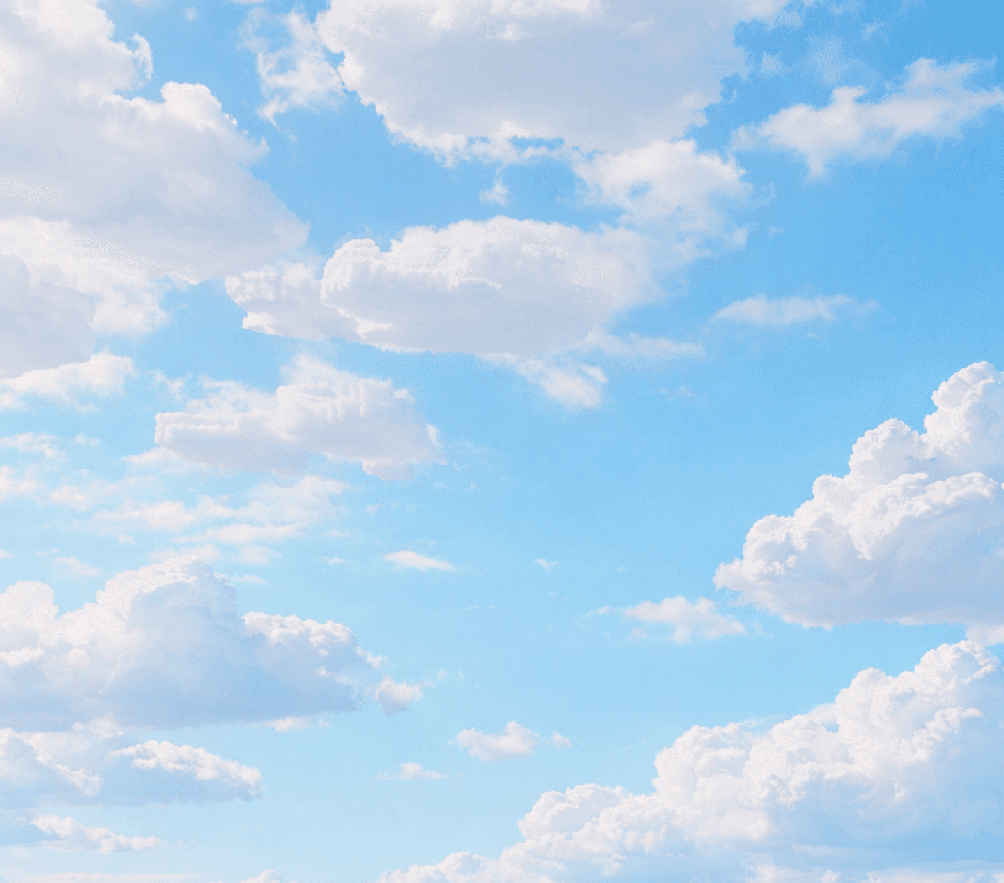 Blue sky and clouds background